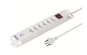 1212069 - Mediatech STEFFEN Steckerleiste STEBA VARIABL mit USB 6xT13, USB-C, 3m Kabel, weiss kaufen Schweiz | Mediatech.ch