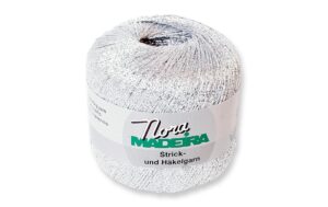 Madeira Häkel- und Strickgarn Nora Silber 25 g, ca. 100 m, 80% Viskose, 20% Poly. kaufen Schweiz | Mediatech.ch
