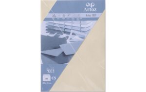 Artoz Couvert 1001 C5 100  gm2, chamois, 5 Blatt