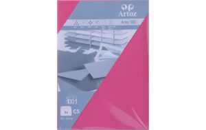 Artoz Couvert 1001 C5 100  gm2, fuchsia, 5 Blatt