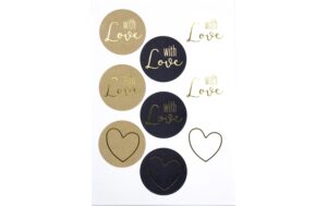 Artoz Sticker with love 6 Blatt