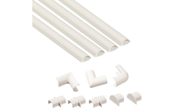 STEFFEN D-Line Kabelkanal 20x10mm, 4 Stk. inkl. Zubehör, 1m kaufen Schweiz | Mediatech.ch