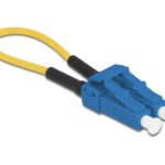 Delock LWL Loopback Adapter LC Singlemode Farbe: Blau