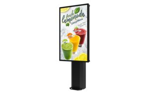 Peerless-AV KOF555-1-EUK Kiosk 1x 55, Outdoor, für XHB554-EUK