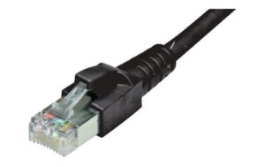 Dätwyler Patchkabel: S/FTP, 7.5m, schwarz Cat.6A, AWG26, 10Gbps, 500MHz