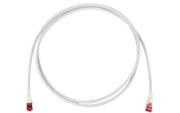 R+M Patchkabel S/FTP Kat.6A, 0.5m LSFRZH Mantel grau