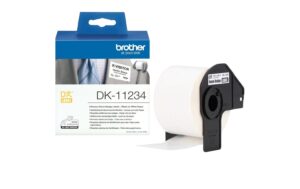 Brother P-touch DK-11234 Selbstklebende Namenschild-Etiketten, 60mm