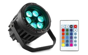 1216486 - Mediatech BeamZ BWA63 AluPar IP65 LED-Scheinwerfer, 6x 3W 3-in-1 LEDs, IP65 kaufen Schweiz | Mediatech.ch