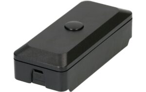 Max Hauri Universal Schnurdimmer, 100W Glühlampe, LED Lampe, Halogenlampe, schwarz