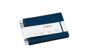 Semikolon Album Mini Mucho Marine 23 x 16 cm, 90 Seiten (schwarze Seiten)
