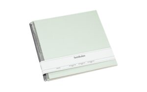 Semikolon Fotoalbum Efalinbezug 34.5x33.2cm Moss, 50 cremeweissee Seiten