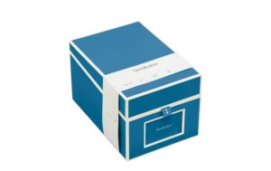 Semikolon Fotobox azzurro 17.5x15.7x25.6cm bis 800 Fotos (10x15cm)