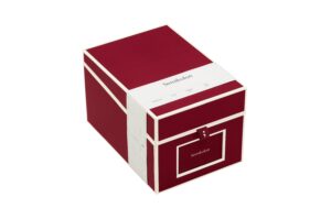 Fotobox burgundy 17.5x15.7x25.6cm bis 800 Fotos (10x15cm)