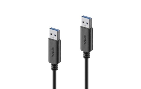 PureLink USB3.1 Gen1 USB-A-A, 1.5m, Schwarz 5Gbps, 3A, iSeries Premium Kabel