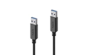 PureLink USB3.1 Gen1 USB-A-A, 2m, Schwarz 5Gbps, 3A, iSeries Premium Kabel