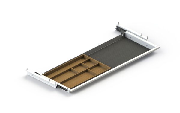 Actiforce Materialschublade SL GRIP weiss, mit Bambus Einteilung kaufen Schweiz | Mediatech.ch