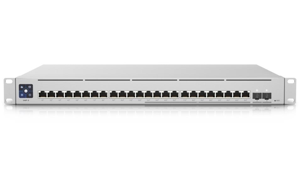 1225044_1 - Mediatech Ubiquiti Unifi Switch USW-ENTERPRISE-24-POE 12x2.5GE PoE+, 12x1GE POE+, 2xSFP+, 400W