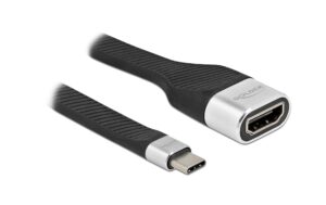 1227932 - Mediatech Delock FPC USB Type-C zu HDMI 4K/60Hz, 14cm Auflösung bis 3840x2160@60 Hz, Farbe: SL/SW kaufen Schweiz | Mediatech.ch