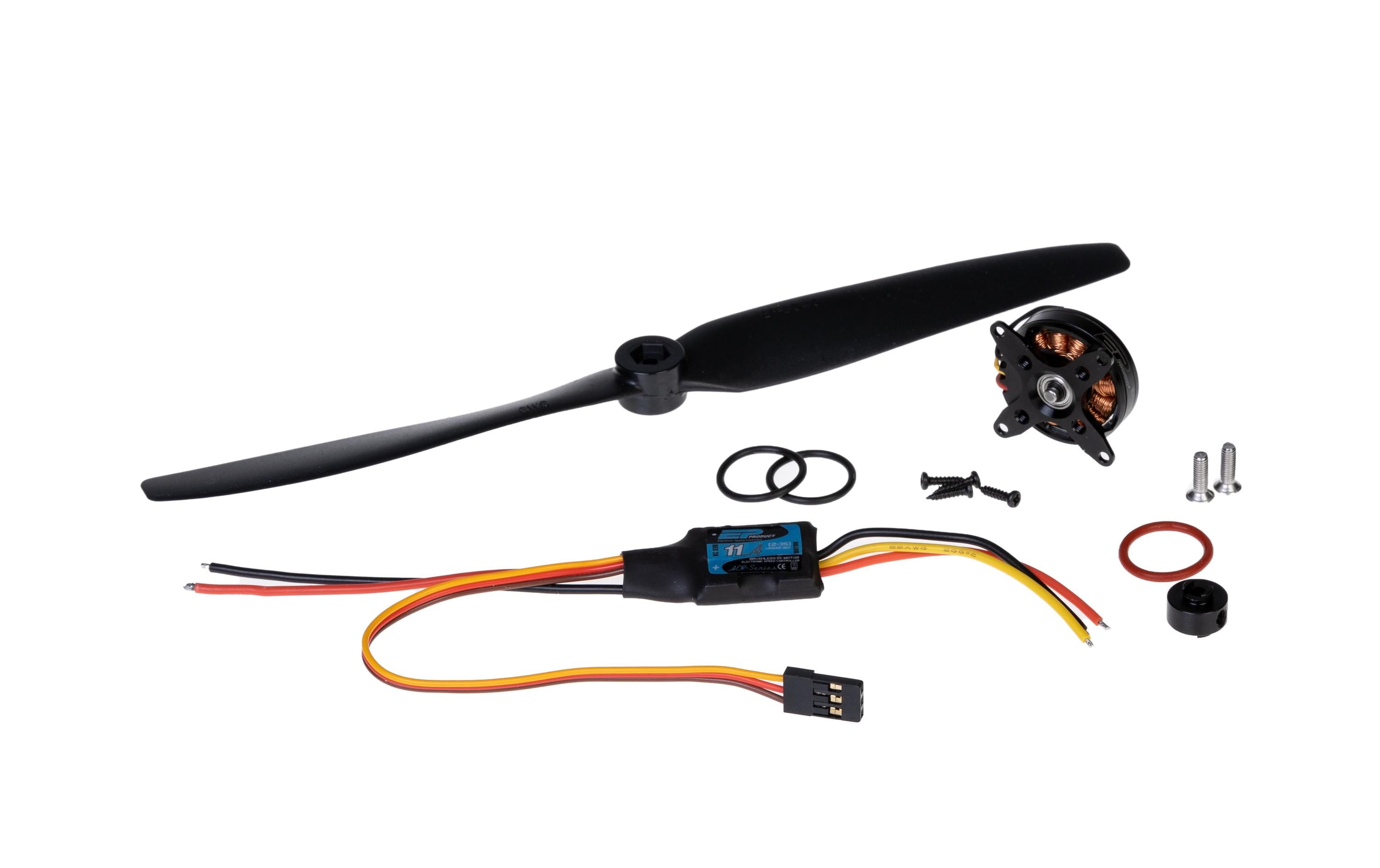1228616 - Mediatech EP Drive-Antriebsset 2202-1 Indoor F3P 2S 2202-1550KV / Regler 11A / GWS 8x4 kaufen Schweiz | Mediatech.ch