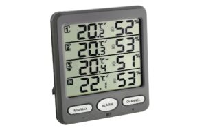 TFA Dostmann TFA KLIMA-MONITOR Funk-Thermo-Hygrometer ohne Batterie, inkl. 3 Sender 30.3208 kaufen | Mediatech.ch