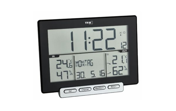 TFA Dostmann TFA TRINITY Funk-Thermo-Hygrometer ohne Batterie, inkl. Sender 30.3221.02 kaufen | Mediatech.ch