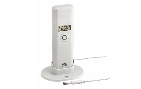 TFA Dostmann TFA WeatherHub T/H Display Sender mit Kabel, ohne Batterie kaufen | Mediatech.ch