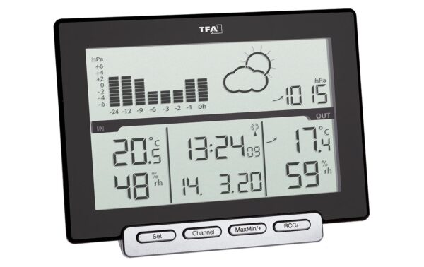 1229061 - Mediatech TFA Dostmann TFA METEO SENS Funk-Wetterstation ohne Batterie, inkl. Sender 30.3221.02 kaufen | Mediatech.ch