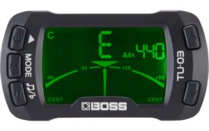 1229342 - Mediatech BOSS TU-03 Chromatisches Stimmgerät, schwarz kaufen Schweiz | Mediatech.ch