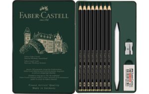 Faber-Castell Pitt Graphit-Set Matt 11er Metalletui