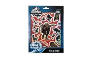 Undercover Stickerset Jurassic World 16.6x22.3 cm