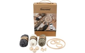 Creativ Company Bastelset Macramé Inkl. Anleitung, Material und Inspirationen