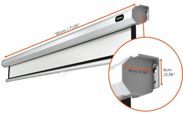 Celexon, Rollo Economy, Leinwand, 16:9 manuell, 160x90cm