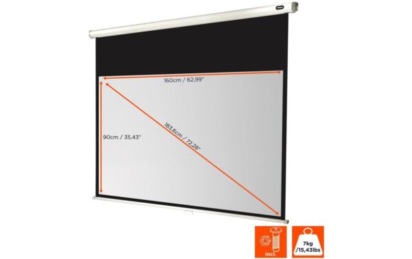 Celexon, Rollo Economy, Leinwand, 16:9 manuell, 160x90cm