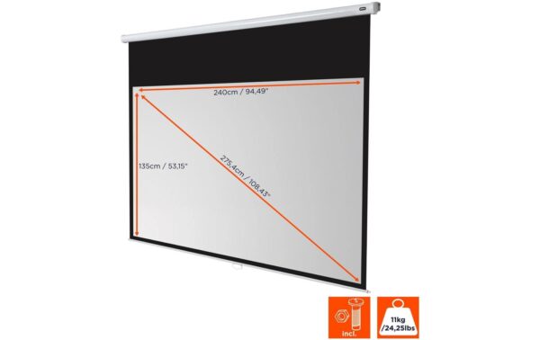 Celexon, Rollo Economy, Leinwand, 16:9 manuell, 240x135cm