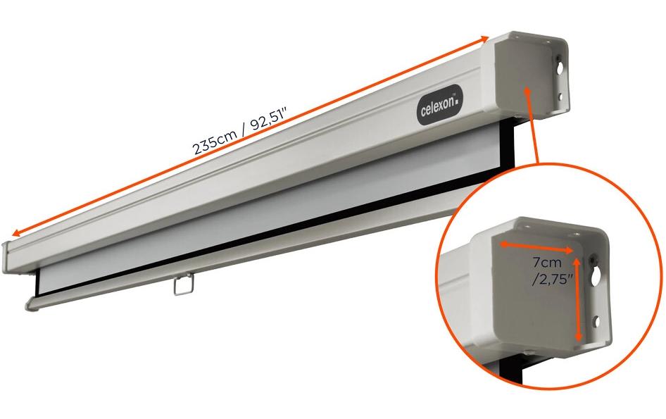 123210_1 - Mediatech Celexon, Rollo Professional, Leinwand, 4:3 manuell, 220x165cm