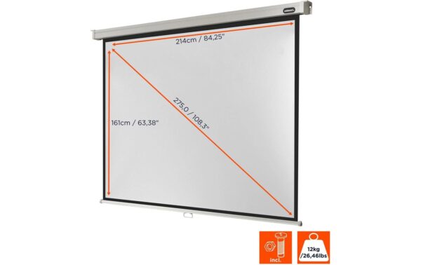 123210_5 - Mediatech Celexon, Rollo Professional, Leinwand, 4:3 manuell, 220x165cm