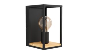 EGLO LIBERTAD Wandleuchte schwarz/braun exkl. 1x E27 40W kaufen Schweiz | Mediatech.ch