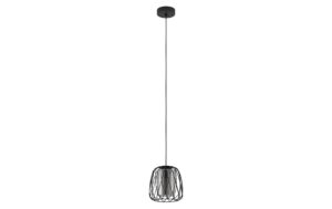 EGLO FLORESTA Hängeleuchte schwarz/transp. exkl. 1x E27 40W kaufen Schweiz | Mediatech.ch