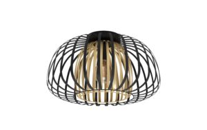 EGLO ENCINITOS Deckenleuchte schwarz/gold exkl. 1x E27 40W