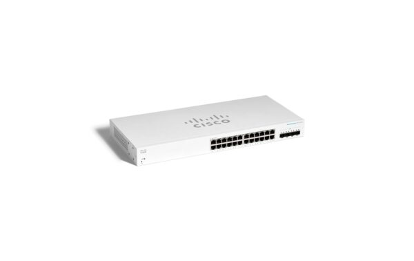 Cisco CBS220-24T-4G: 24 Port Smart Switch 24xGE, 4xGE/SFP