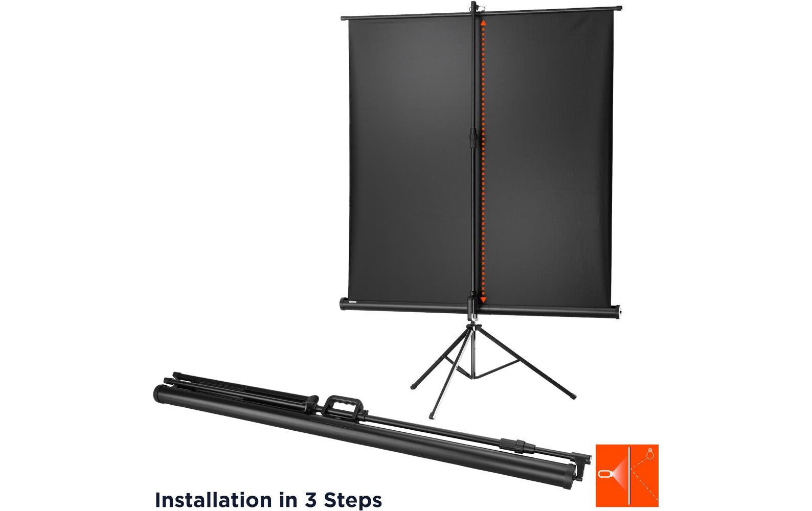 123447_3 - Mediatech Celexon, Eco Stativ, Leinwand, 1:1 manuell, 158x158cm