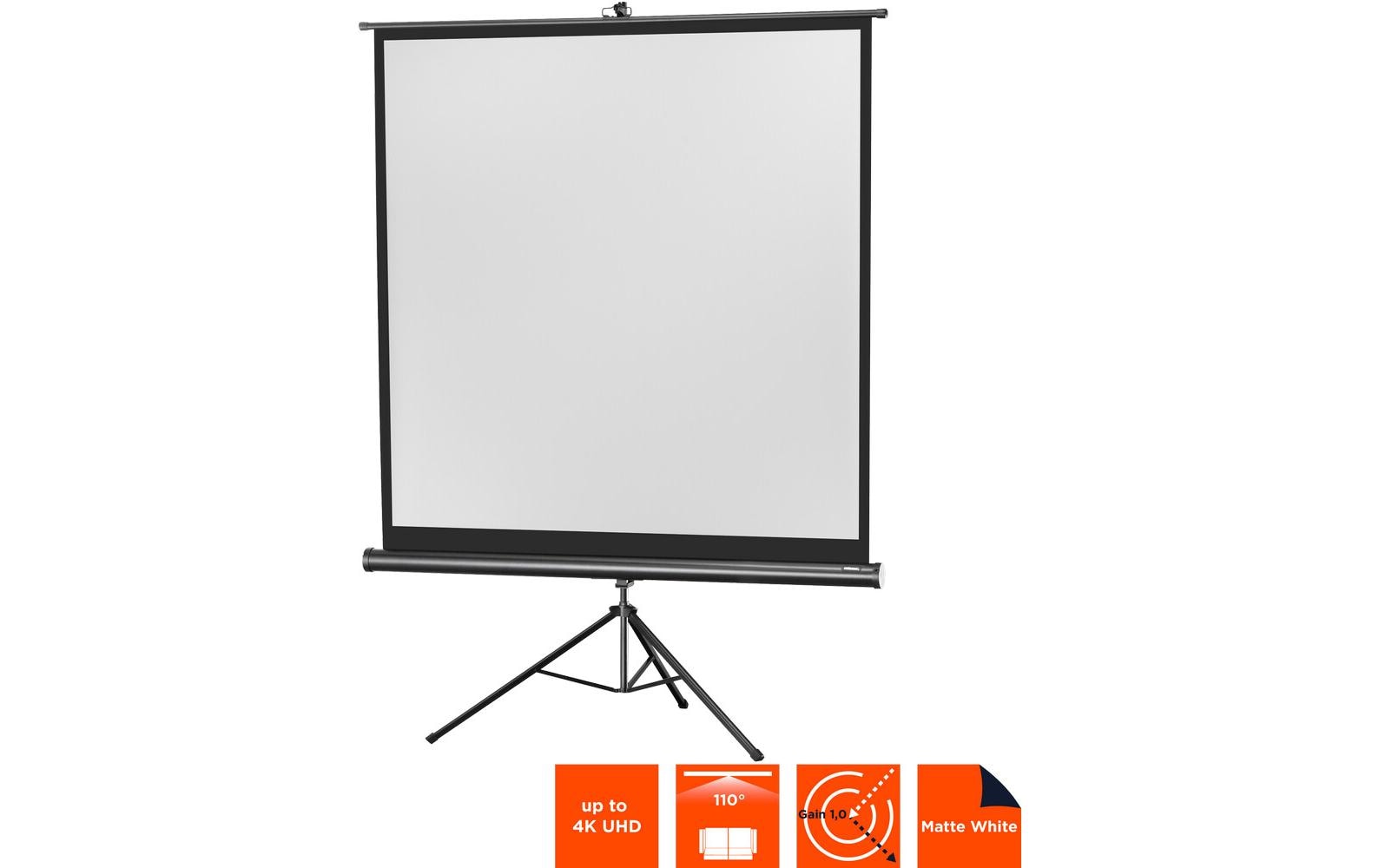 123447_4 - Mediatech Celexon, Eco Stativ, Leinwand, 1:1 manuell, 158x158cm