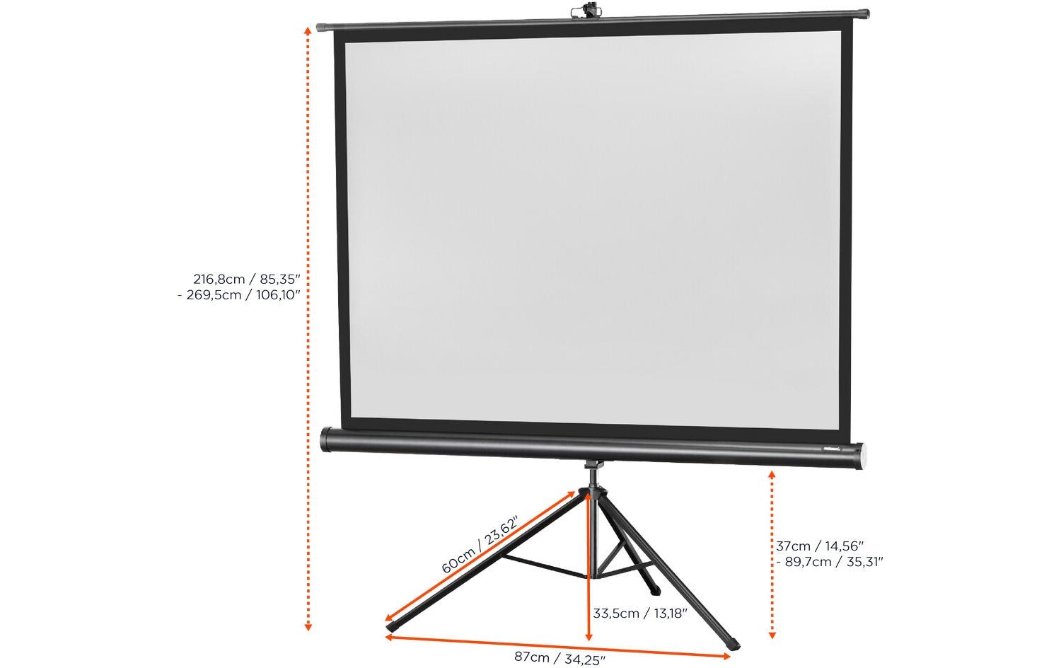 123463_2 - Mediatech Celexon, Eco Stativ, Leinwand, 4:3 manuell, 211x160cm