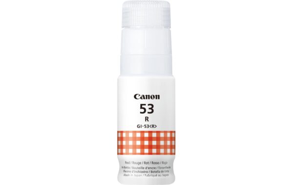 Canon Tinte GI-53 Rot , 3`800 Seiten zu PIXMA G550, G650