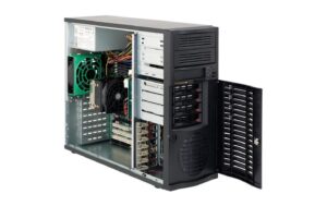 Supermicrro CSE-733TQ-668B Tower 4 SAS/SATA Hotswap Bays, 668W NT