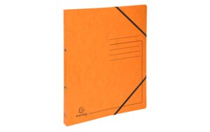 Exacompta Ringbuch Top Color 2 cm mit Gummiband, Format A4, Orange