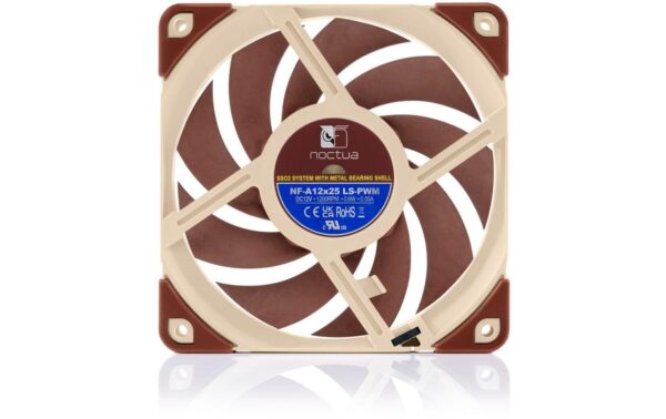 Gehäuselüfter Noctua NF-A12x25 LS-PWM 120x120x25mm, 12V, 12.1dBA