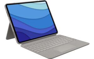 Logitech Combo Touch iPad Pr 12.9 sand iPad Pro 12.9 5th gen