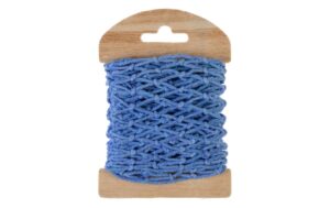 Hobbyfun Textilband Netzband 13 x 100 cm, blau