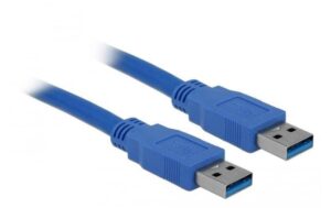 Delock USB3.0 Kabel, 3.0m, A-A, Blau für USB3.0 Geräte, bis 5Gbps kaufen | Mediatech.ch